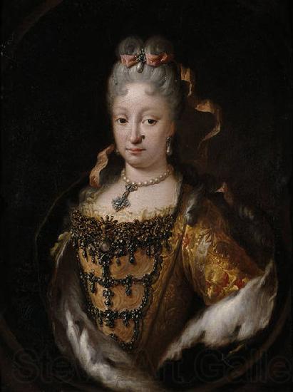 unknow artist Portrait of Elisabeth Farnese (1692-1766), Queen consort of Spain Spain oil painting art